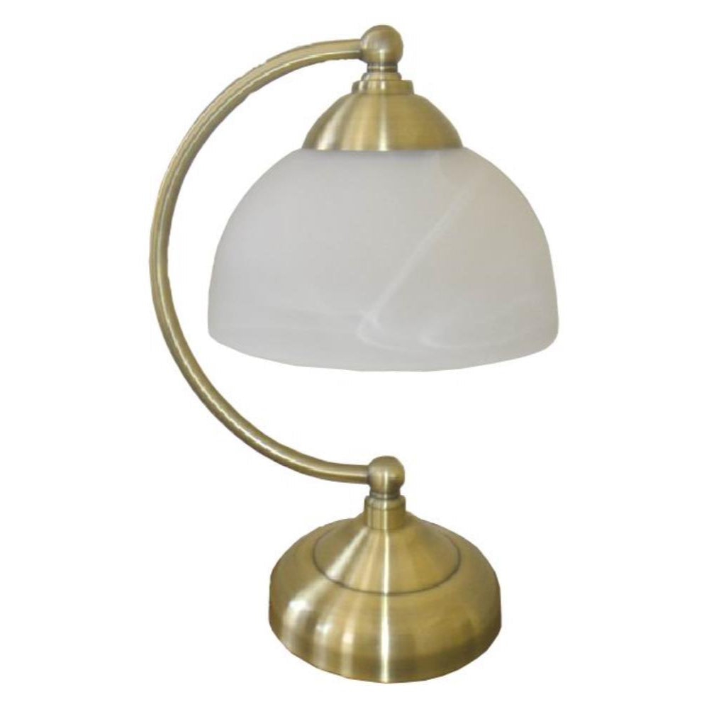Timmy Touch Lamp Antique Brass